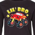 thumbnail image 4 of Inktastic Monster Truck Little Bro Long Sleeve Youth T-Shirt, 4 of 5