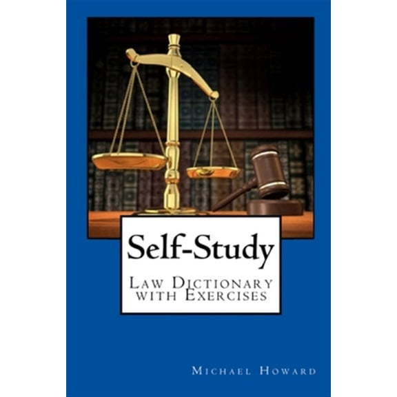 Self-Study Law Dictionary and Exercise Book (Paperback)