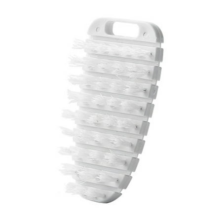 

Farfi Fruit Cleaning Brush Food Grade Labor-saving Plastic Carrot Washing Brush Vegetable Scrubber for Home (White)