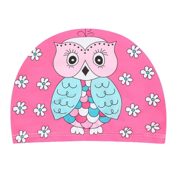 Gorro De Natación Para Niños Gorro De Natación Con Estampado De Dibujos Animados Lindo Gorro De Natación Cómodo Para Niños Para Niñas Y Niños Noticed AP008162-01