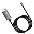 thumbnail image 4 of Cable De Interfaz Multimedia Tipo C A HD, Cable Convertidor De Interfaz Multimedia Tipo C A HD Conexión De Señal Estable De PVC De Cobre Para Monitor, 4 of 8