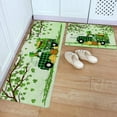 thumbnail image 2 of Dsscvnef Saint Patricks Day Kitchen Rugs and Mats Set of 2 Cushioned Fatigue Kitchen Floor Mat Non Kitchen Rug Set Comfort Standing Mats Textu Soft Throw Blanket Soft Fall Blanket, 2 of 6