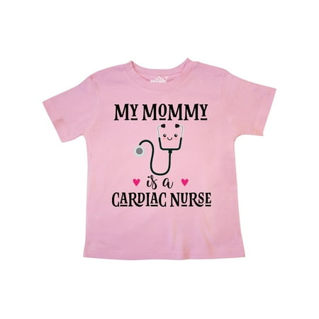 

Inktastic Cardiac Nurse Mom Baby Gift Gift Toddler Toddler Girl T-Shirt