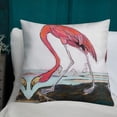 thumbnail image 1 of Coussin Premium Motif Flamant Rose, 1 of 10