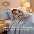 thumbnail image 2 of THD Winston - 3 Piece Full Queen Size Quilt Set, Lightweight Queen Bedspread Coverlet Set (Full/Queen, Light Blue), 2 of 8
