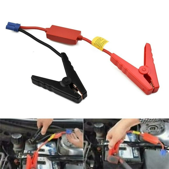 Pack 12 Volt Car Jump Starter Suitable for Car Jumping Portable Alligator Clip -