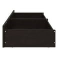 thumbnail image 4 of AFI Underbed Accessory Modern Wood Drawers in Espresso (Set of 2), 4 of 6