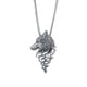 thumbnail image 1 of Fiudx Collar con Colgante de Aleación En Forma de Lobo, Joyería de Moda, Regalo, 1 of 2