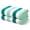 Mixed Green, variant on Exclusivo Mezcla 2-Pack Cotton Large Cabana Stripe Beach Towels, Super Absorbent Soft Plush Pool Towel, Bath Towel (Dark Navy, 30"x60")