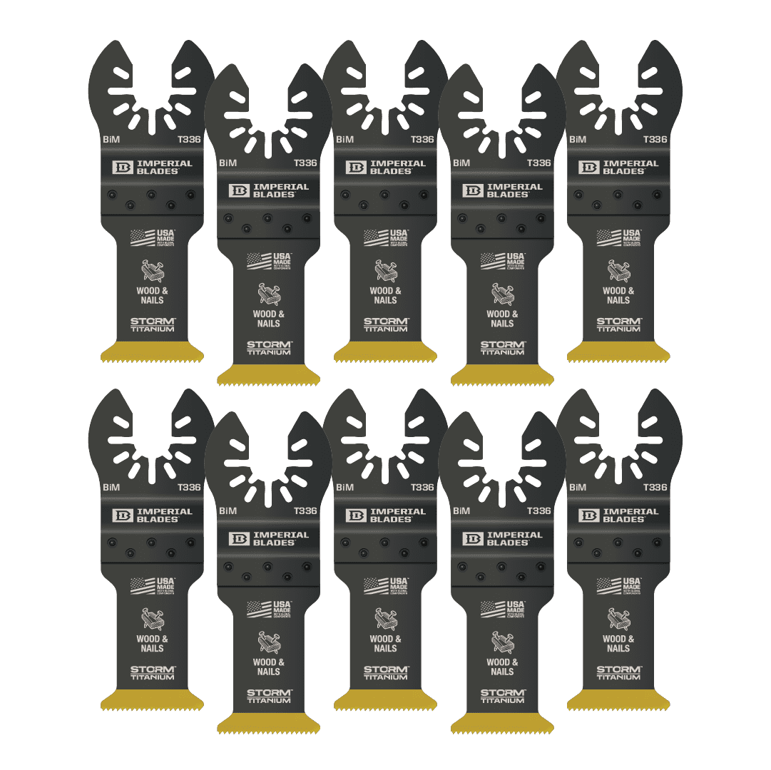 Imperial Blades IBOAT33610 ONE FIT 11/4" Titanium Enhanced Wood/Metal