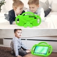 thumbnail image 7 of BMOUO Kids Case for Samsung Galaxy Tab A11 8.7 Inch 2025 / A9 8.7" 2023 / A7 Lite 8.7” 2021, with Shoulder Strap Lightweight, Shockproof Handle Stand Protective Cover, Green, 7 of 7