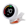 thumbnail image 4 of lionlar Guitar Tuner 360 degreeRotating Ukulele Musical Instrument Accessory Clip on Tuner White, 4 of 9