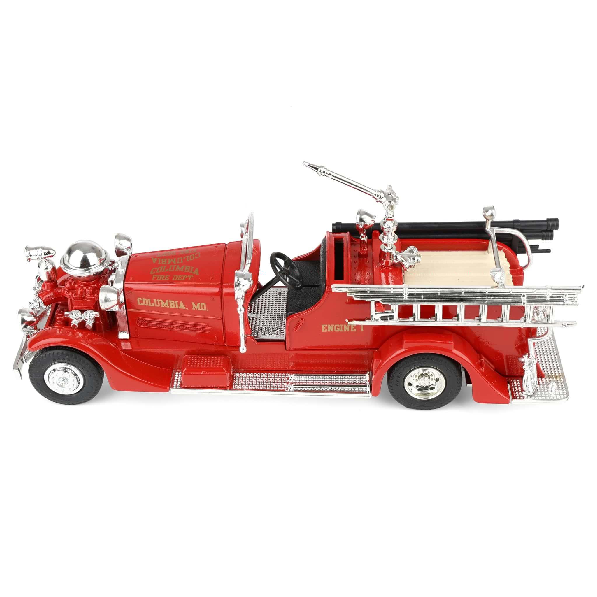 thumbnail image 5 of 1/30 1937 Columbia MO Ahrens-Fox Fire Truck Bank by ERTL ZFN4914, 5 of 6