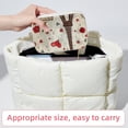 thumbnail image 6 of Valentine's Day Velvet Portable Jewelry Organizer with Removable Compartment - Necklace Holder and Gift Box, 6 of 7