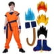 thumbnail image 2 of Halloween Cosplay Disfraces Dragon Ball Z Trajes Son Goku Día De Los Niños Carnaval Fiesta Anime Peluca Disfraz Para Adultos, 2 of 4