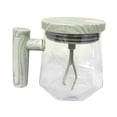thumbnail image 3 of Taza de café agitadora automática de 400ml para café, té, leche, alta velocidad, taza mezcladora eléctrica de vidrio con tapa para dormitorio, 3 of 9