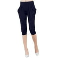 thumbnail image 2 of Mingw Pants for Women Timeless Relaxed High Waist Vintage Trousers, 2 of 6