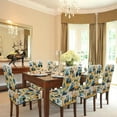thumbnail image 6 of Village Truck Chair Covers for Dining Room Set of 4, Washable Spandex Parsons Slipcovers, Removable Kitchen Chair Cover, Stretch Seat Protector for Home Party Hotel, 6 of 6