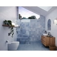 thumbnail image 2 of Vela 46 in. x 78 in. Glass Shower Panel Single Fixed Panel, 2 of 7