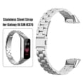 thumbnail image 4 of Correa de reloj de acero inoxidable Reemplace las bandas para Samsung Galaxy Fit SM-R370, 4 of 6
