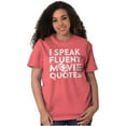 thumbnail image 3 of I Speak Fluent Movie Quotes Film Nerd Men's Graphic T Shirt Tees Brisco Brands S, 3 of 6