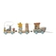 thumbnail image 1 of Bloques de construcción de juguete para arrastrar, tren apilable de madera educativo, tren de animales, juguete para niños, niñas y niños de, 1 of 9