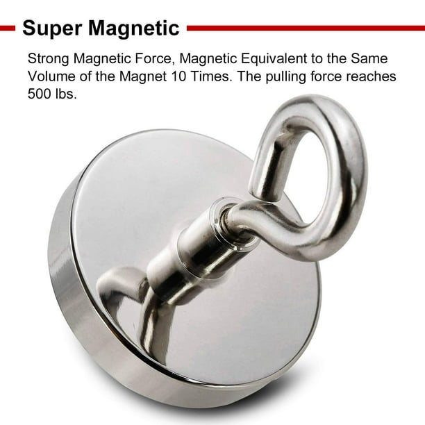 Aimant puissant, 8 Kg Pull Super Strong Neodymium Disc Magnets