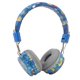 thumbnail image 3 of Lindos auriculares de dinosaurio azul auriculares inalámbricos Bluetooth auriculares portátiles plegables para juegos de música, 3 of 5