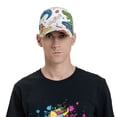 thumbnail image 5 of Yiaed Dinosaur Print Cap Adjustable Size for Running Workouts and Outdoor Activities All Seasons, 5 of 5
