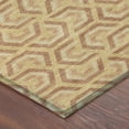 thumbnail image 3 of Addison Rugs Chantille Indoor/Outdoor Transitional Geometric Gold Machine Washable Rectangle Rug, 8' x 10', 3 of 8