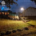 thumbnail image 4 of TORCHSTAR 40W Dusk to Dawn LED Area Light, 3000K Warm White Outdoor Security Floodlight, Photocell Included, ETL Listed for Yard Patio, Bronze, 5 Years Warranty, Pack of 2, 4 of 7