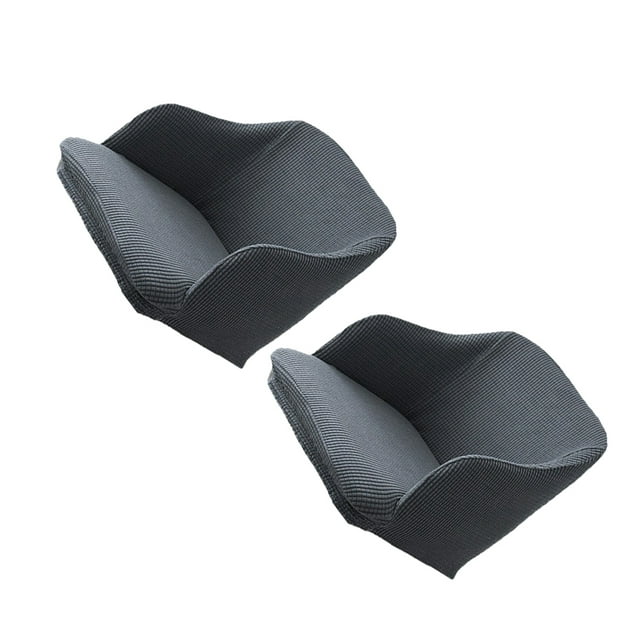 Wweixi 2x Revitalize Armchair High Elasticity Easy Care And Quick Installation Chair darkgray 1Set
