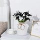 thumbnail image 4 of 40Pcs Bouquet de Boda Nupcial Arreglo de Flores Artificiales de PU (Blanco Y Negro), 4 of 10