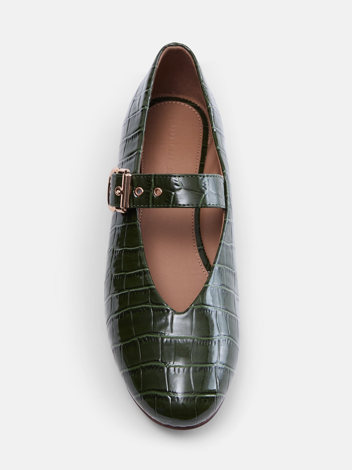 Free Assembly Women's Croco Mary Jane Flats