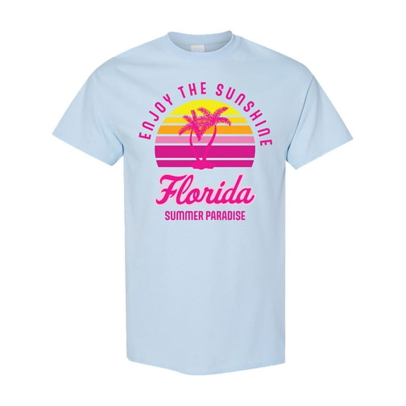 Inktastic Enjoy the Sunshine Florida Summer Paradise T-Shirt