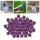 thumbnail image 5 of 100Pieces 2022 Aluminio Bird Racing Pigeon Pierna Anillos Bandas 8 mm para Púrpura jinwen Bandas para piernas de paloma, 5 of 8