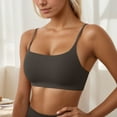 thumbnail image 5 of Lixiuxyad Women's Yoga Bra With Removable Pads For Running Fitness Workout Seamless Comfort Support Activewear Sports Top,Bras for Women Gray L, 5 of 7