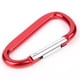 thumbnail image 3 of Clip de Bloqueo ANGGREK Gancho de Camping mosquetón de aluminio D forma 10pcs Rojo ADTJA0, 3 of 8