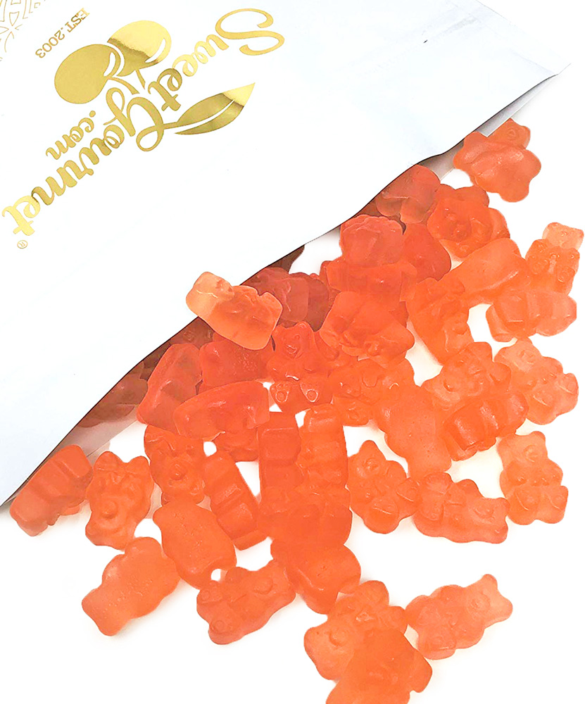 SweetGourmet Gummy Candy Tropical Pink Grapefruit Gummi Bears 4