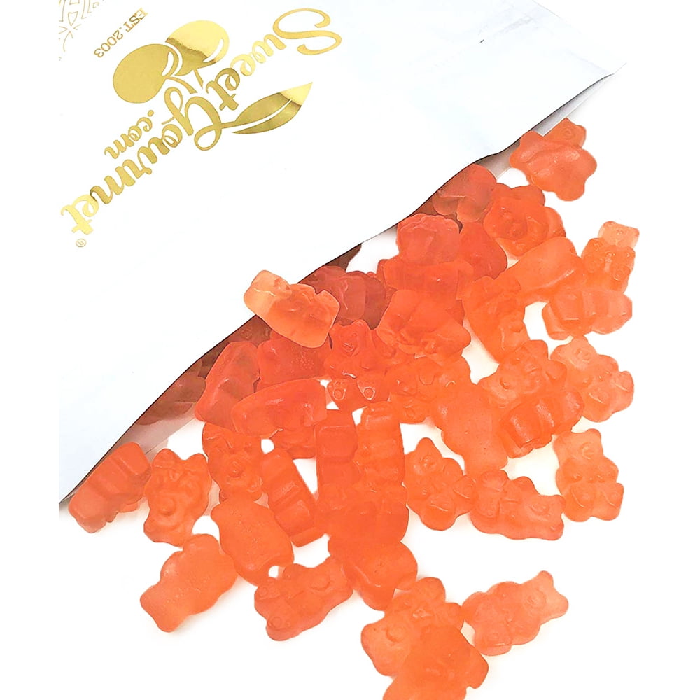 SweetGourmet Gummy Candy Tropical Pink Grapefruit Gummi Bears 4