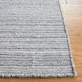 thumbnail image 3 of SAFAVIEH Kilim Cemal Striped Polyester Area Rug, Dark Grey, 8' x 10', 3 of 8