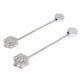 thumbnail image 3 of Clips 2pcs Cortina de Cristal Tóback Magnético Acero Acero inoxidable Inoxidable Cortina de Flores Hebilla para Sala de Estar Dormitorio, 3 of 7
