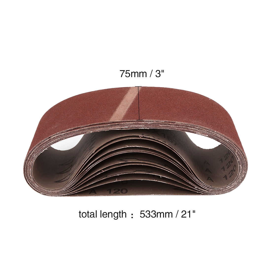3x21 sanding belts walmart
