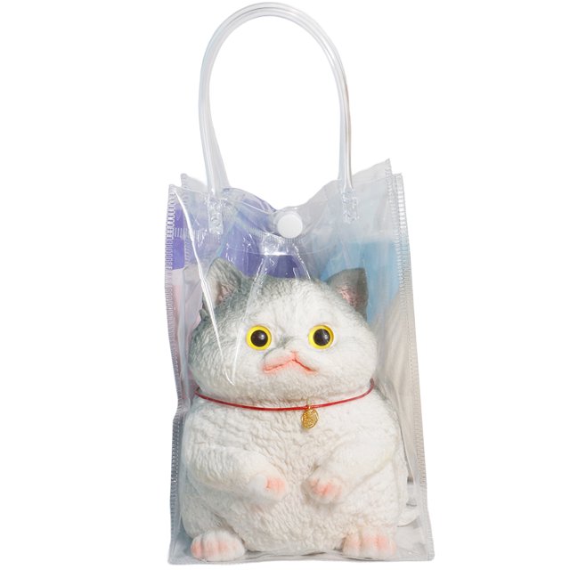 Baohd TPR Soft Handmade Cat Pinching Toy For Stress Relief – Cute Desktop Decoration Desktop Ornaments type+4
