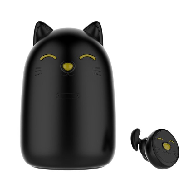 Auriculares Inalámbricos con Función Táctil Auriculares HiFi de Graves Pesados con Micrófono Impermeable Ciclismo Conducción Negro Sunnimix auriculares inalámbricos