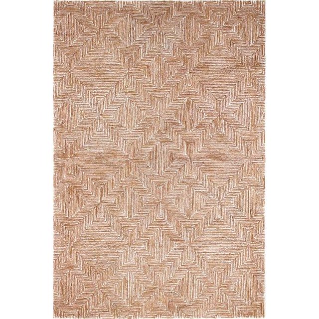 Bashian R120-SP-5X7.6-CL206 5 Pi x 7 Pi 6 Po Venezia Transitionnel 100 % Laine Touffeté à la Main Rectangle Zone Tapis&44; Épice