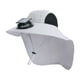 thumbnail image 1 of Naiovety Sombrero solar para actividades al aire libre con repelente al agua, sombrero de pesca, sombrero de pescador, sombrero para el sol con Escalada Gris claro, 1 of 6