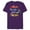Purple, variant on Marvel Mech Strike: Mechasaurs Avengers Four Armored Heroes - Short Sleeve Blended T-Shirt for Adults - Customized-Ocean Blue