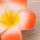 thumbnail image 3 of 12 pinzas para el pelo de 8,9 cm con diseño de plumeria hawaiana, accesorio para el pelo para decoración de bodas, fiestas en la playa (blanco, morado, verde, rosa, rojo, naranja), 3 of 7