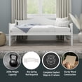 thumbnail image 2 of Hillsdale Staci Wood Daybed in White Finish, 2 of 9